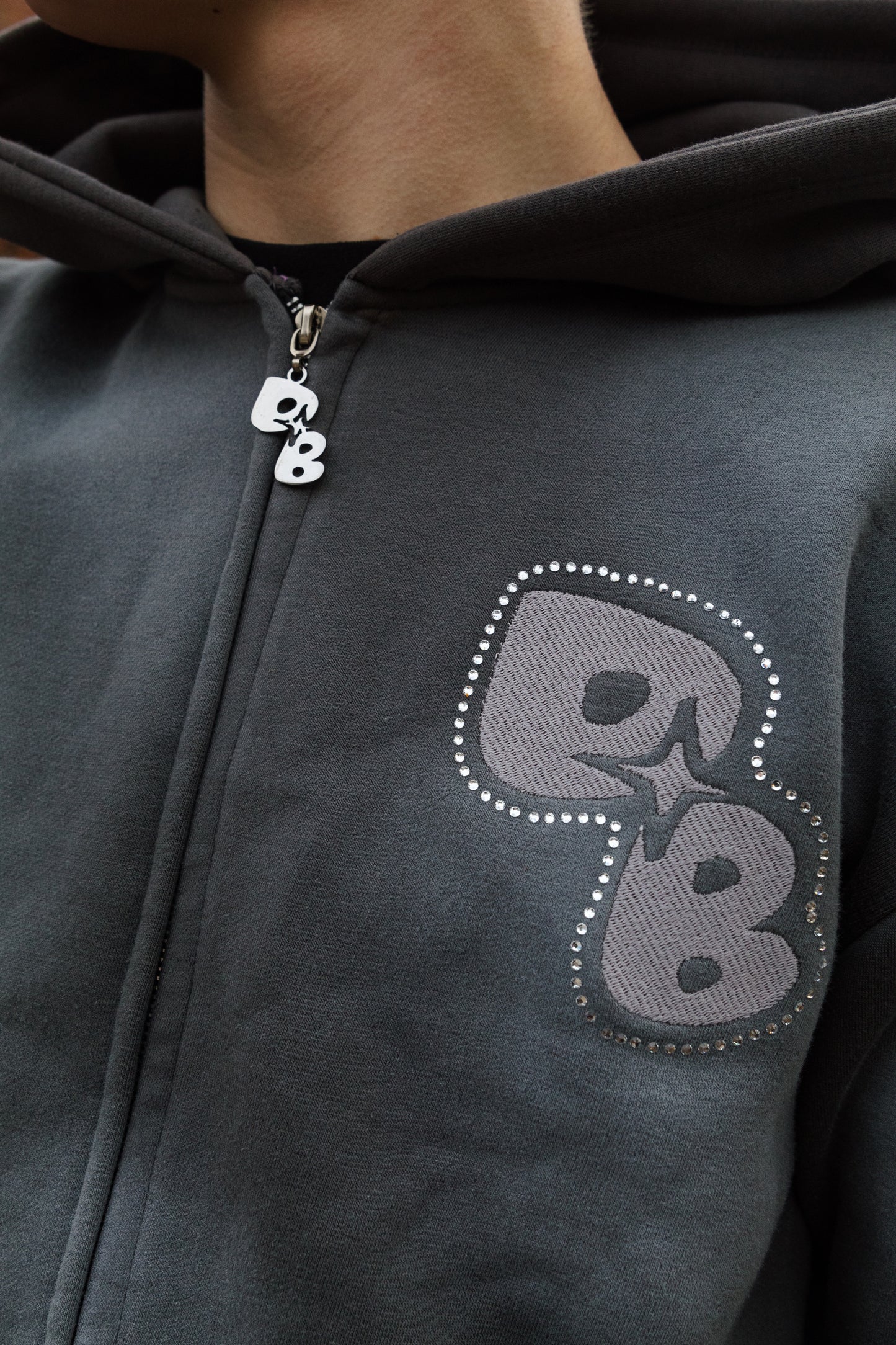 Midnight Fade Washed Zip-Up